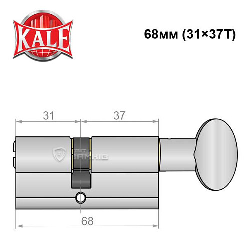 Цилиндр KALE 164 BM 68T (31*37T) SN - Фото №5