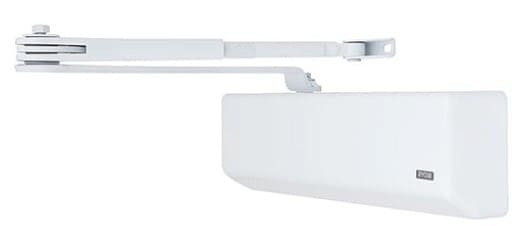 Дверной доводчик RYOBI DS-4550 с фиксацией белого цвета