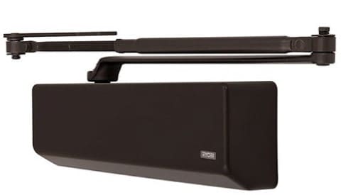 Дверной доводчик RYOBI D-4550 коричневого цвета