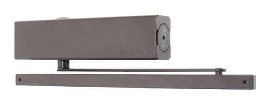 Дверной доводчик CISA D5200 коричневого цвета