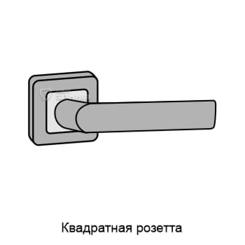 Квадратная розетта Квадратная розетта для межкомнатных дверей