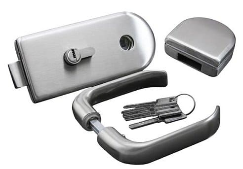 Комплект замка GLASS-M-TECH-G-DL18 стекло-стена