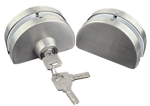 Накладной замок GLASS-M-TECH ЭК-2102 для стекла