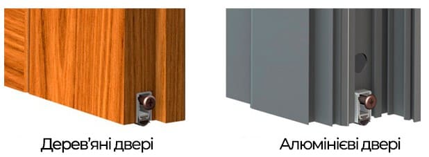 Деревянные и алюминиевые двери