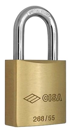 надежный навесной замок CISA 26810 дугообразный навесной замок для дверей
