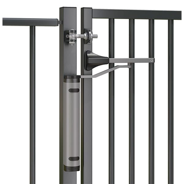 Доводчик для калитки LOCINOX Verticlose-2 серый