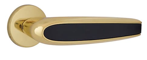 ABLOY Duetto в цвете латунь полированная с черной вставкой ABLOY Duetto в цвете латунь полированная с черной вставкой