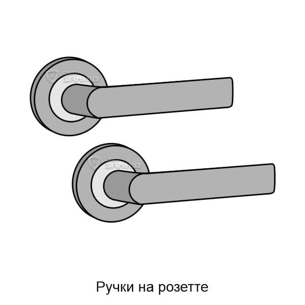 Ручки на розетте