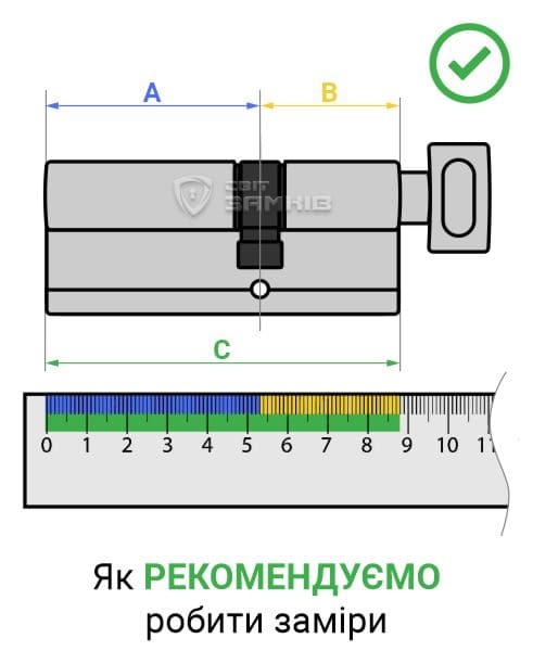 Правильне вимірювання замірів