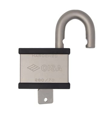 навесной замок CISA 28050 открытый