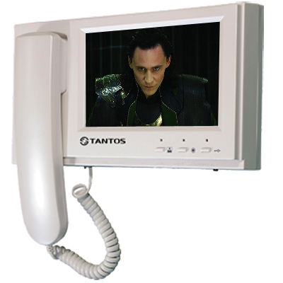 Відеодомофон TANTOS Loki 7" white
