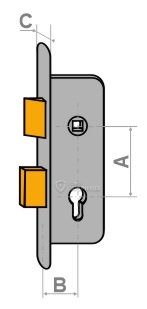 Як правильно заміряти зламаний замок?