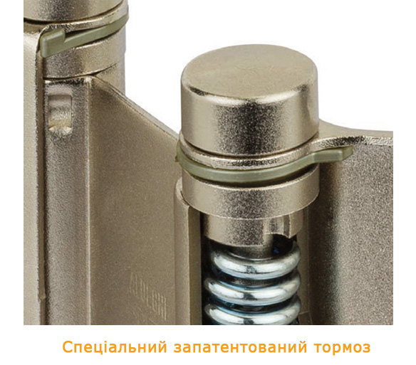 Запатентований тормоз барної петлі