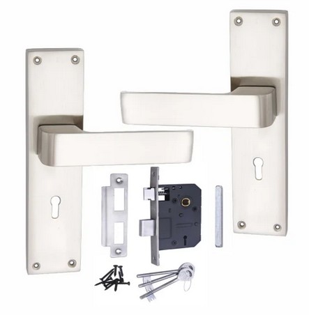 Комплектация врезного механизма для межкомнатных дверей