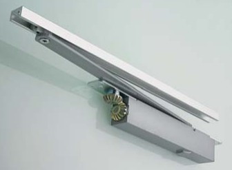 Конструкція дотягувача для дверей