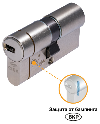 Защита от бампинга CISA Astral Tekno PRO