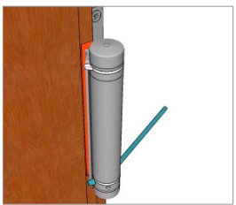 Заключительный этап – проверка работы пружин и петли Регулировка пружин петли