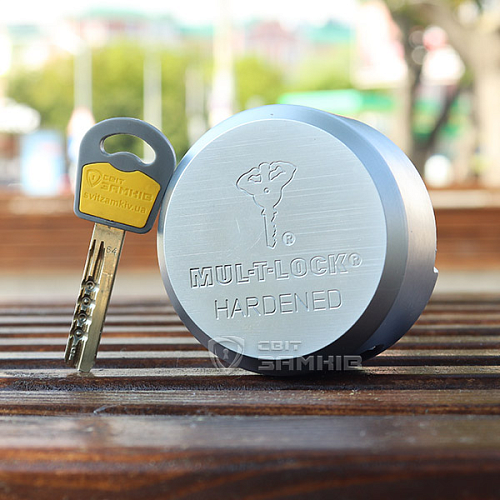 крабовидный замок mul-t-lock hockey puck
