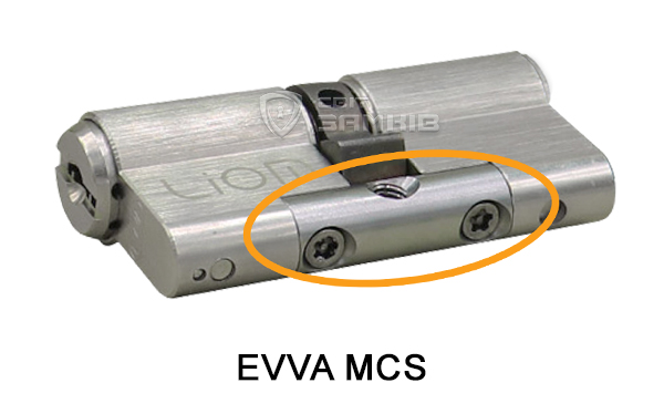 Циліндр EVVA MCS із захистом проти переламування