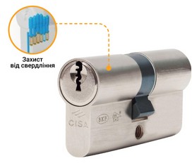 захисні піни з гартованої сталі CISA C3000