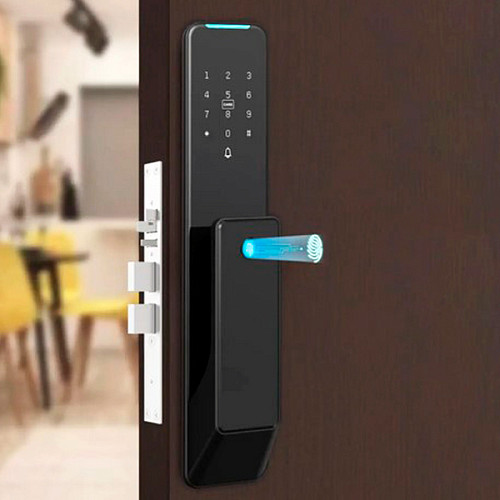 Розумний замок на планці з функцією біометрики