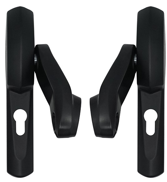 Механиза антипаники врезной черный