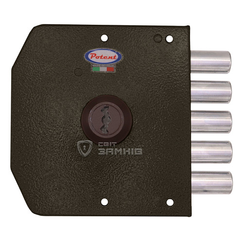 Габаритный накладной замок POTENT