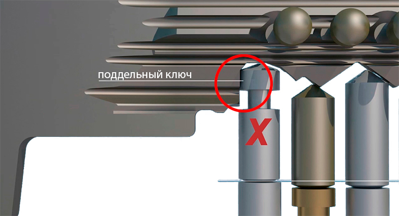 Ключ системы Intop ABUS Vitess 1000