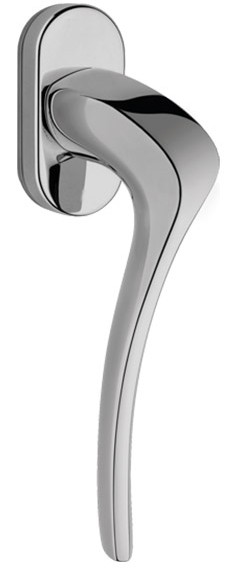 латунная ручка для окон эргономичной формы