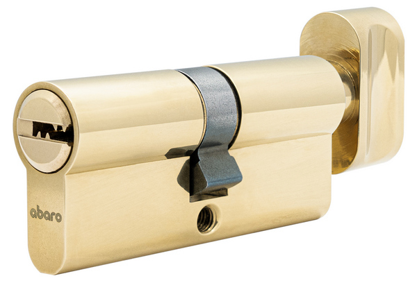 Циліндр латунь полірована у корпусі ключ-вороток