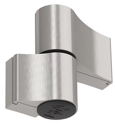 двосекційний накладний завіс