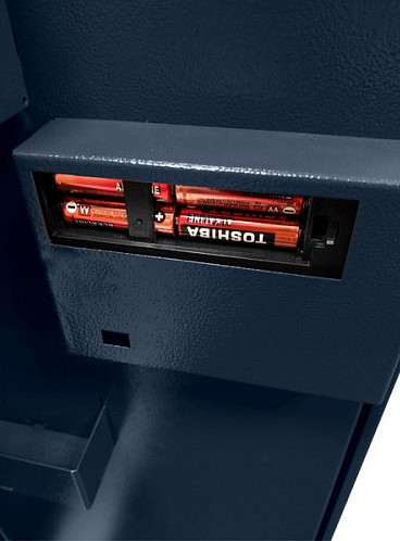 Батарейки типа АА для питания сейфа