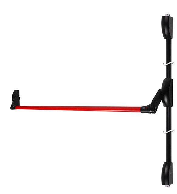 Антипаника накладного монтажа с запиранием верх-вниз