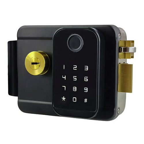 Розумний замок PES Mastiff 2 накладний чорний - Фото №2