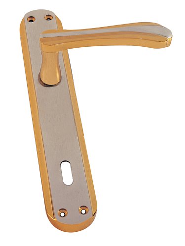 Ручки на планці OZCANLAR Yonca YALE 55 сатин/золото - Фото №2