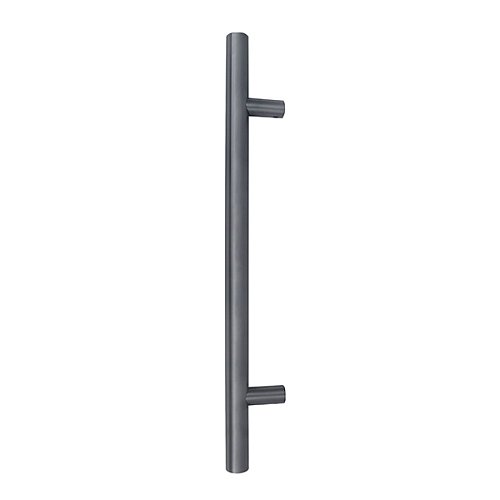 Ручка скоба ABARO Bali 90° L: 800 X: 600 D: 32mm SS 304 антрацит RAL 7016 (половинка) - Фото №1