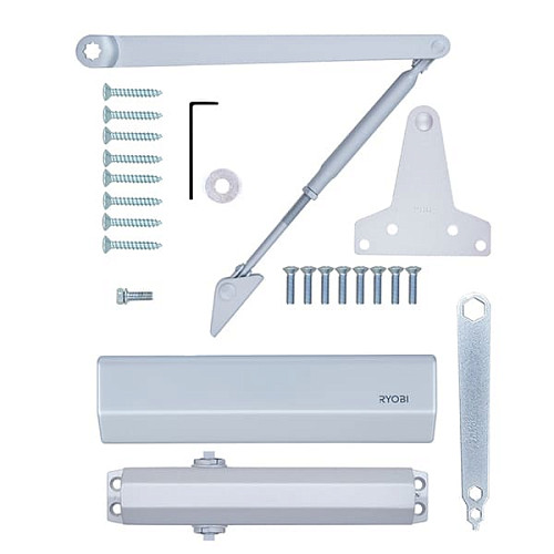 Дотягувач RYOBI D-2550 BC UNIV до 80кг FIRE Сірий - Фото №8