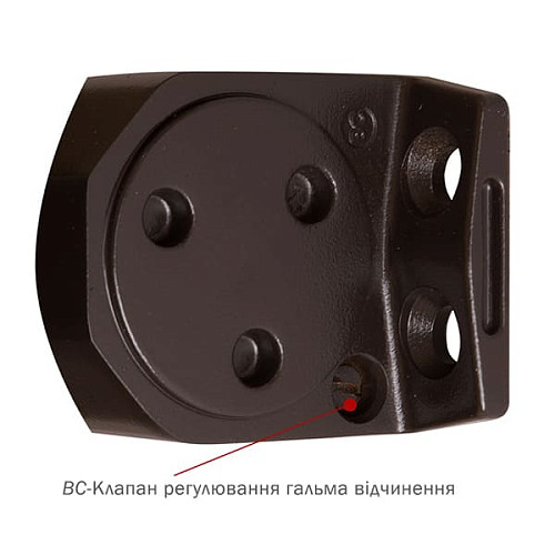 Дотягувач RYOBI DS-2055P BC PRL HO з фіксацією до 80кг Коричневий - Фото №7