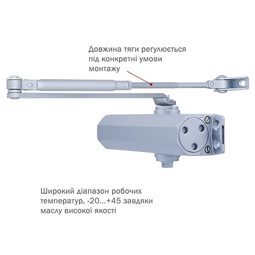 Дотягувач RYOBI D-2005V BC STD до 100кг FIRE Сірий - Фото №5