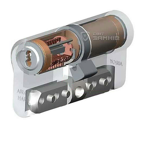 Циліндр ABLOY Protec2 92T (41*51T) латунь полірована - Фото №7