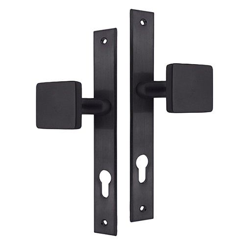 Ручки на планці ABARO Monaco FF фіксована-фіксована чорний - Фото №1