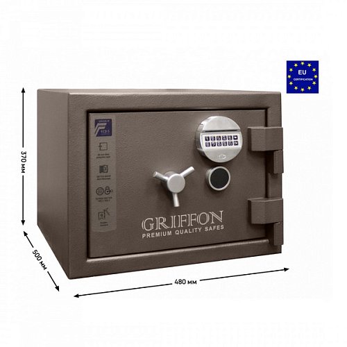 Сейф огневзломостойкий GRIFFON CLE III.37.K.E - Фото №2
