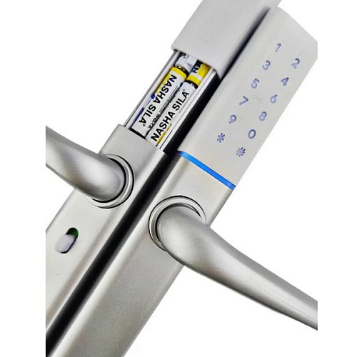 Розумний замок PES Ford накладний сірий - Фото №2