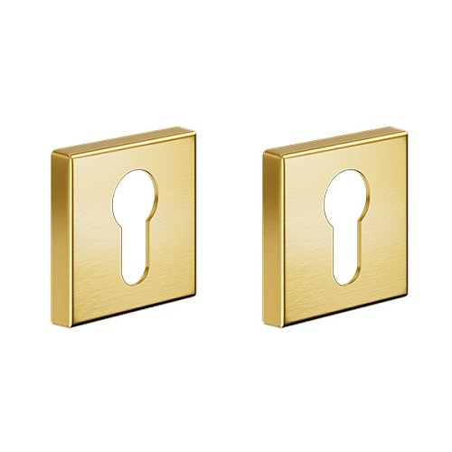 Накладки на сердцевину DND by MARTINELLI Luce P 02 ZOS матовая латунь - Фото №1