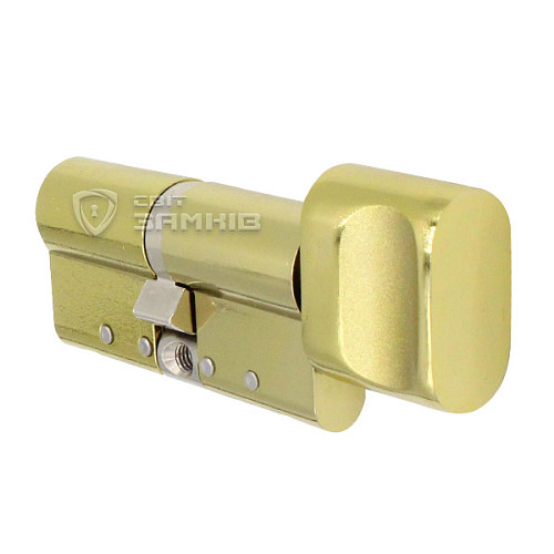 Циліндр ABLOY Protec2 103T (32H*71T) (H - гартована сторона) латунь полірована - Фото №3