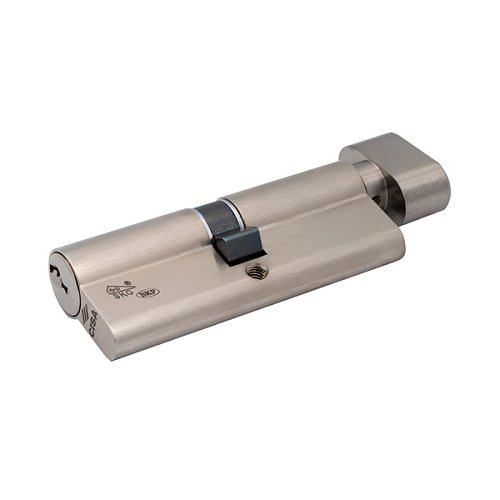 Циліндр CISA C3000 60T (30*30T) нікель матовий 3 ключі - Фото №3