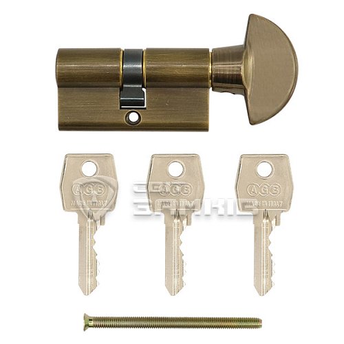 Цилиндр AGB MOD 600 70T (35*35T) зеленая бронза - Фото №5