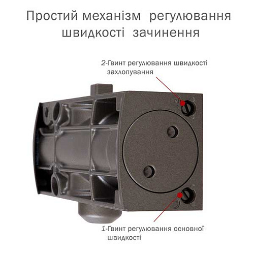 Дотягувач RYOBI D-1200P(U) UNIV до 80кг Бронза Металік - Фото №6