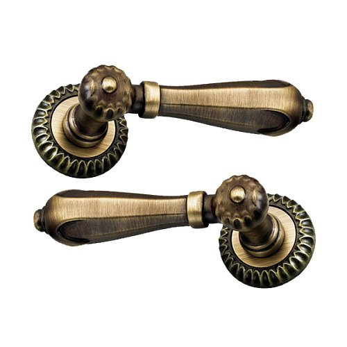 Ручки на розеті SICMA Pompei Bronzo Yesterday бронза - Фото №1