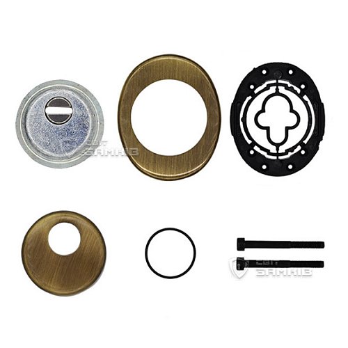 Протектор AZZI FAUSTO F23 ANT с юбкой 25 мм 85х70 бронза - Фото №4